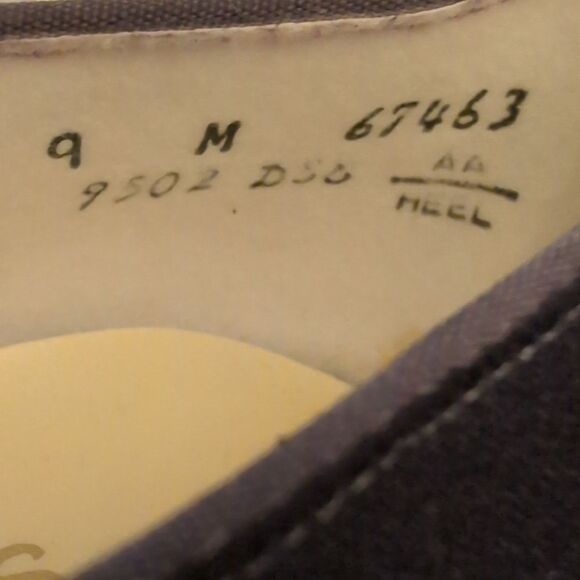 Vintage Satin‎ Elegant Purple Bridesmaid Prom Women's Kitten Heels Size 9 - Picture 6 of 9